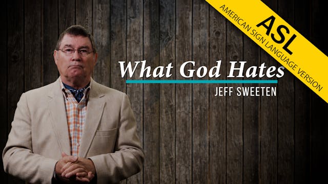 What God Hates (ASL)