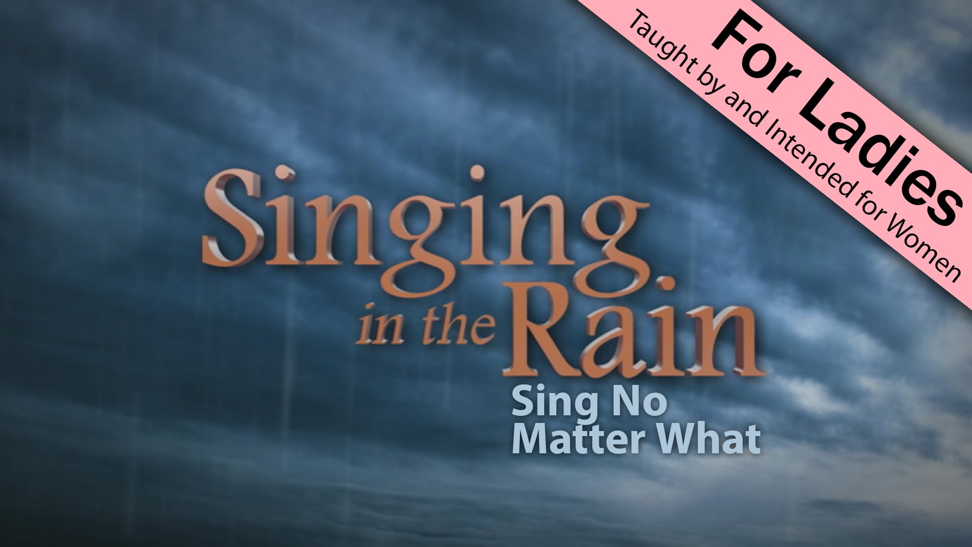 Singing in the Rain: Lesson 2
