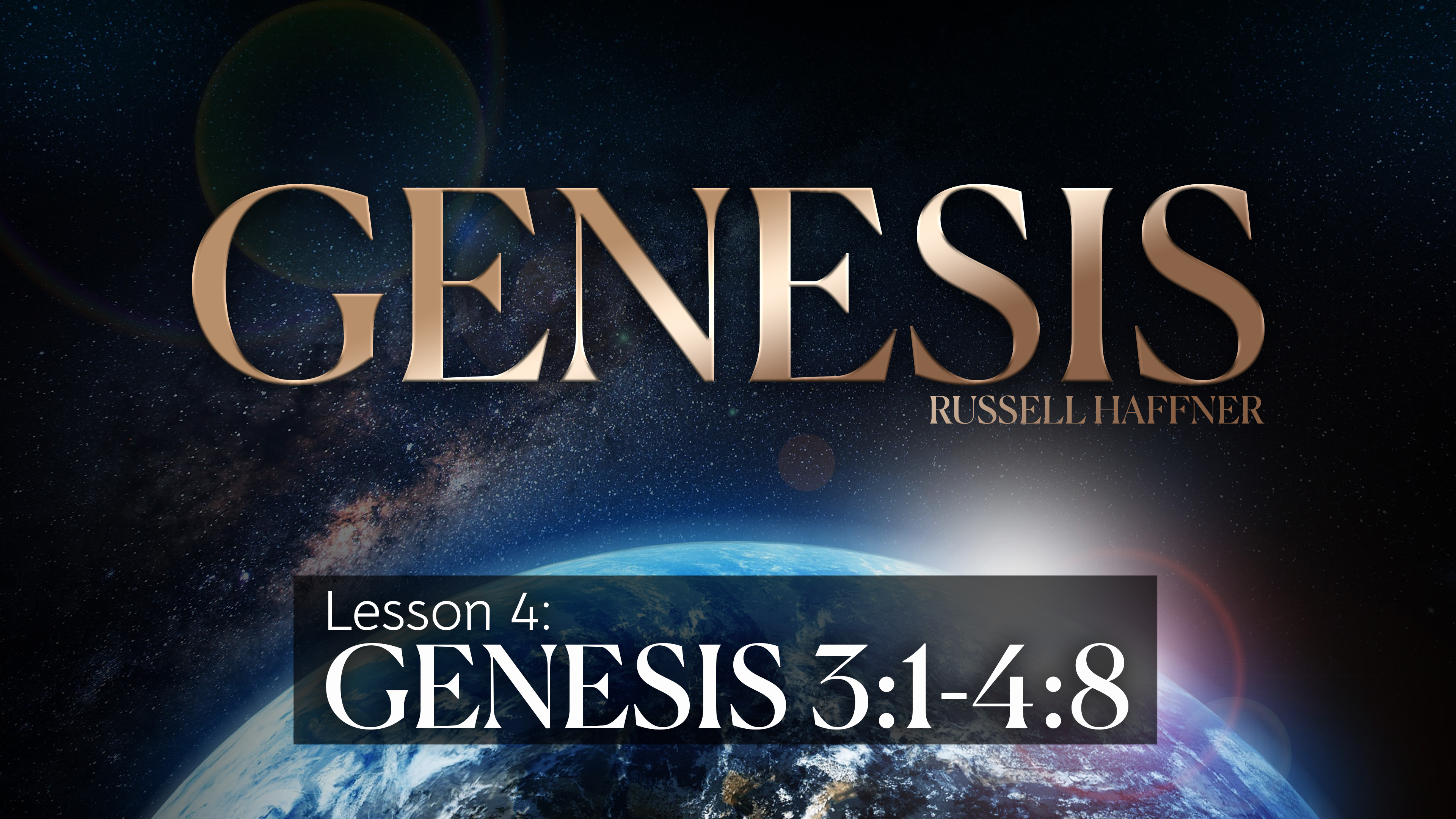 Lesson 4 | Genesis