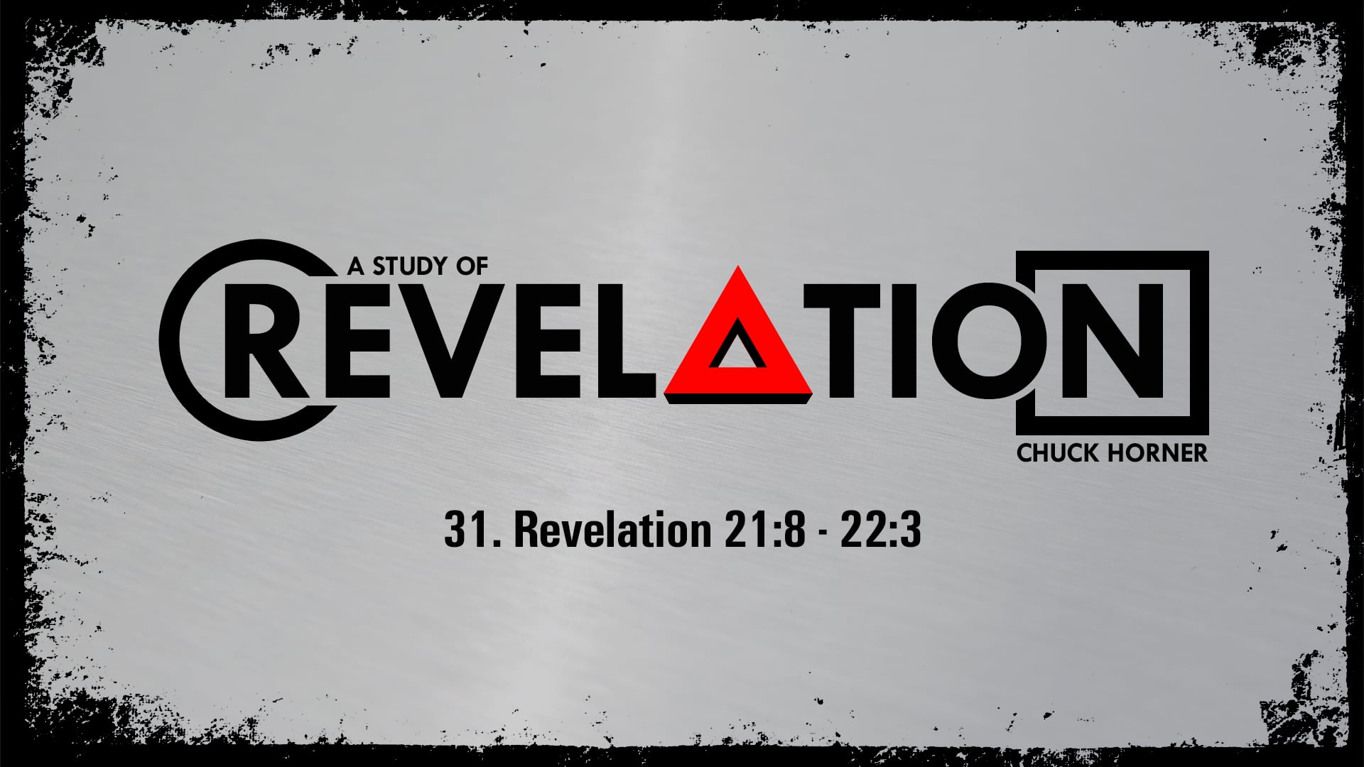 Revelation: Lesson 31
