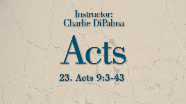 Acts: Lesson 23