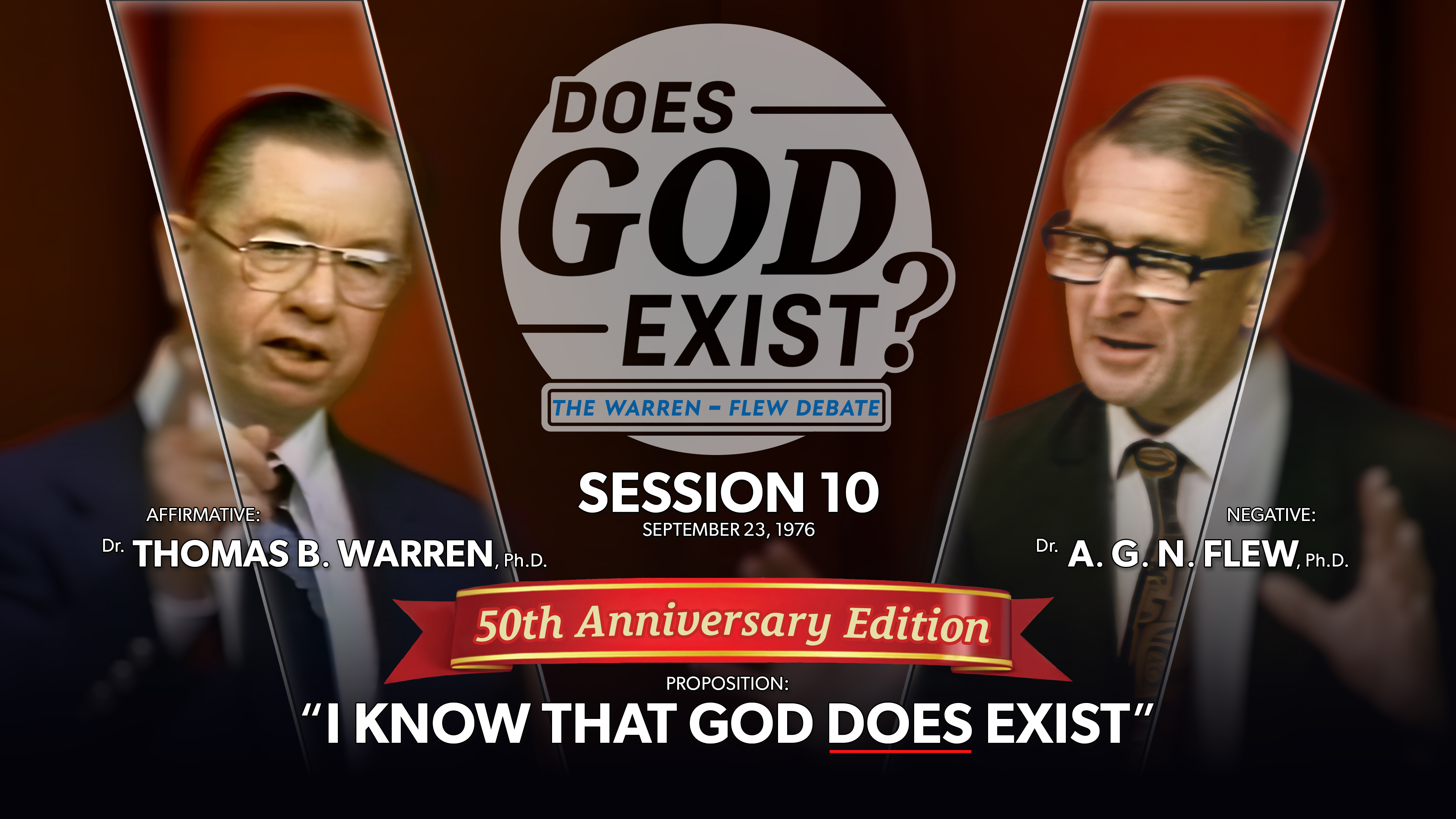 Session 10 (September 23) | Warren-Flew Debate