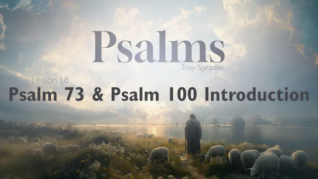 Lesson 18 | Psalms