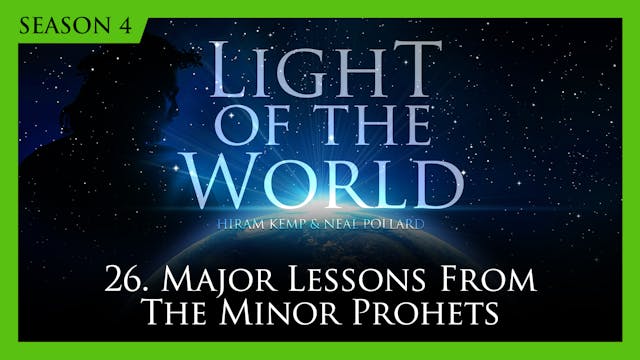 26. Major Lessons from the Minor Prop...