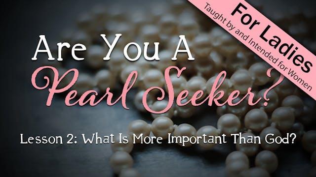 2. What is More Important Than God? |...