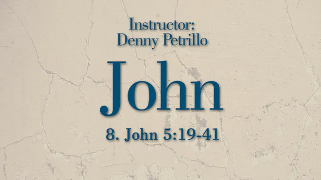 John: Lesson 8