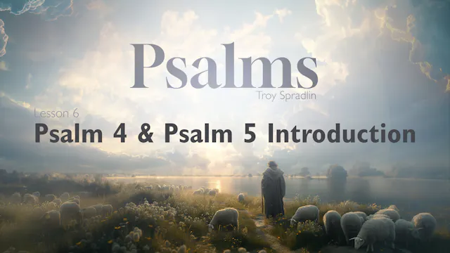 Lesson 6 | Psalms