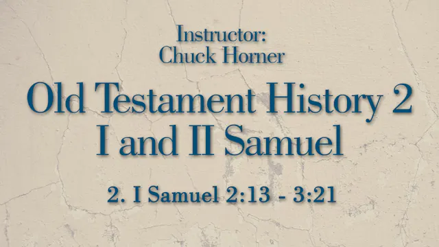 Old Testament History 2: Lesson 2