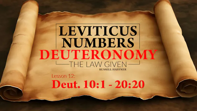 Lesson 12 | Leviticus, Numbers, Deute...