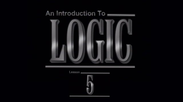 Logic: 5. Rules of Validity (Cont); S...