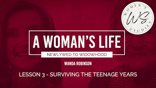3. Surviving the Teenage Years  | A W...