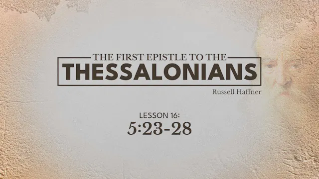 Lesson 16 | 1 Thessalonians