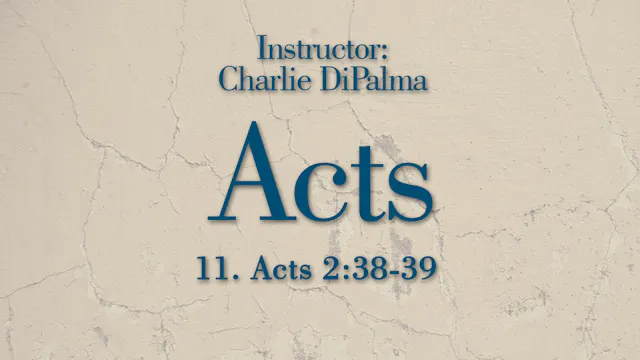 Acts: Lesson 11
