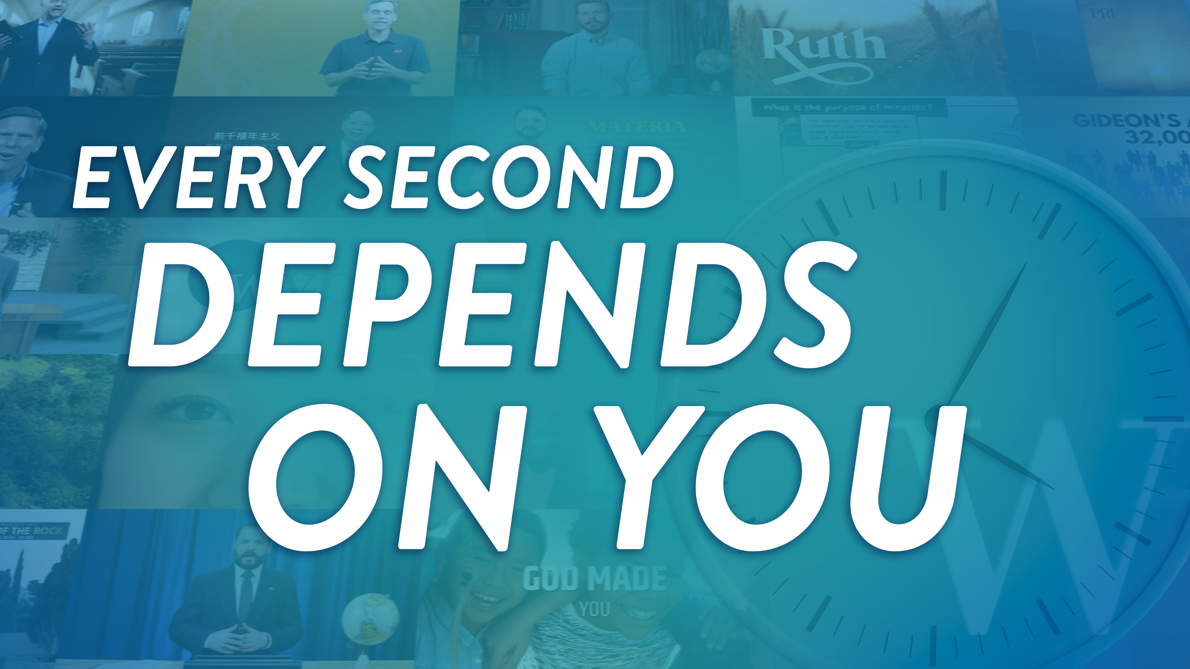 Every Second Depends on You