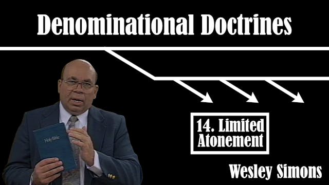14. Limited Atonement | Denominationa...