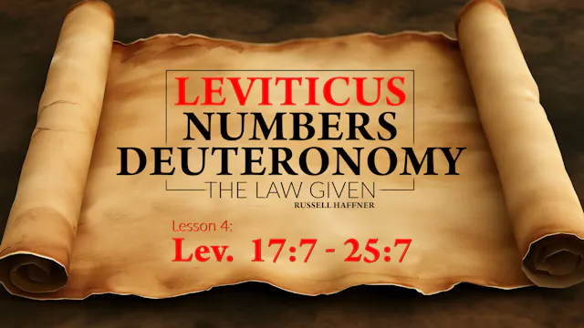 Lesson 4 | Leviticus, Numbers, Deuter...