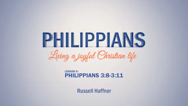 Philippians: Lesson 9
