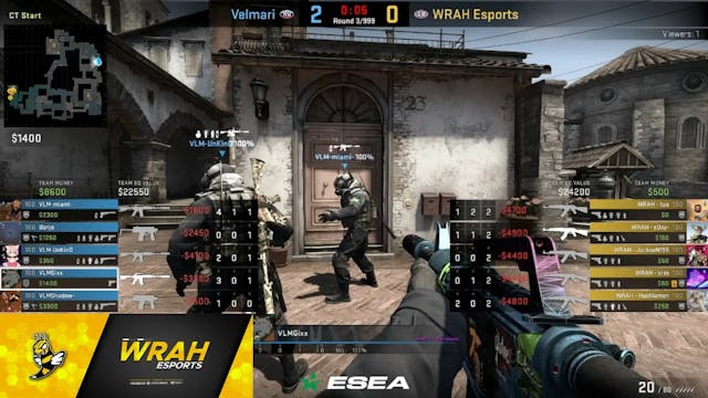 WRAHEVideo - WRAHEsports Vs Velmari -...