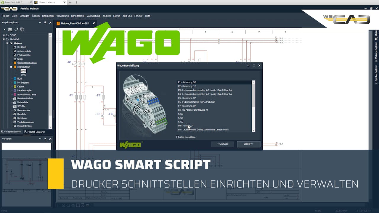 Wago Smart Script Wago Smart Script - Drucker Schnittstellen - WSCADEMY