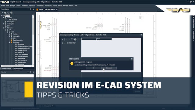 Revision im E-CAD-System