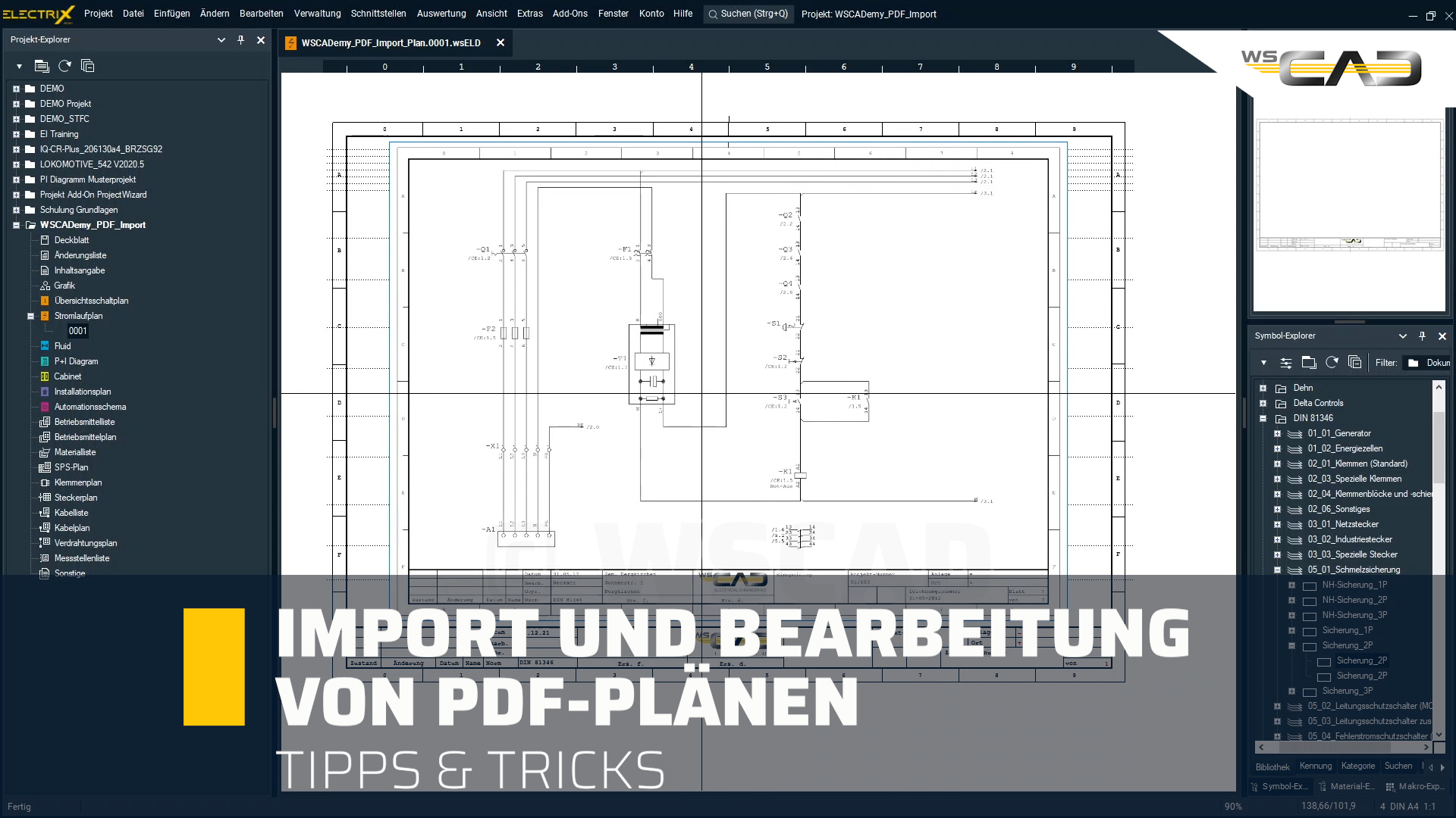 Import und Bearbeitung von PDF-Plänen