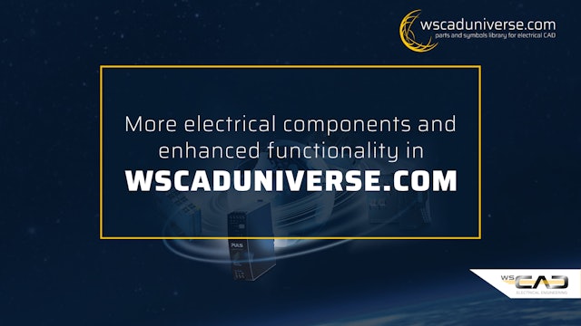 More electrical components and enhanced functionality in wscaduniverse.com