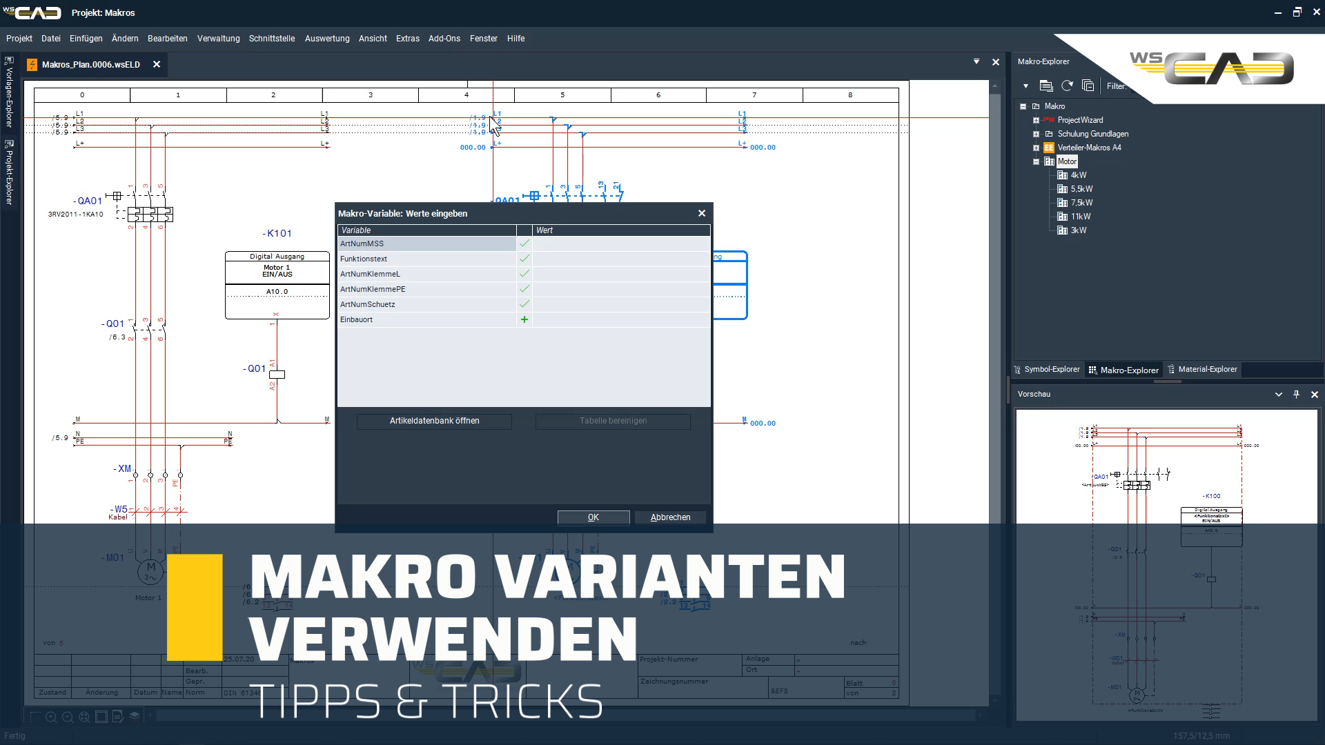 Makro-Varianten erstellen