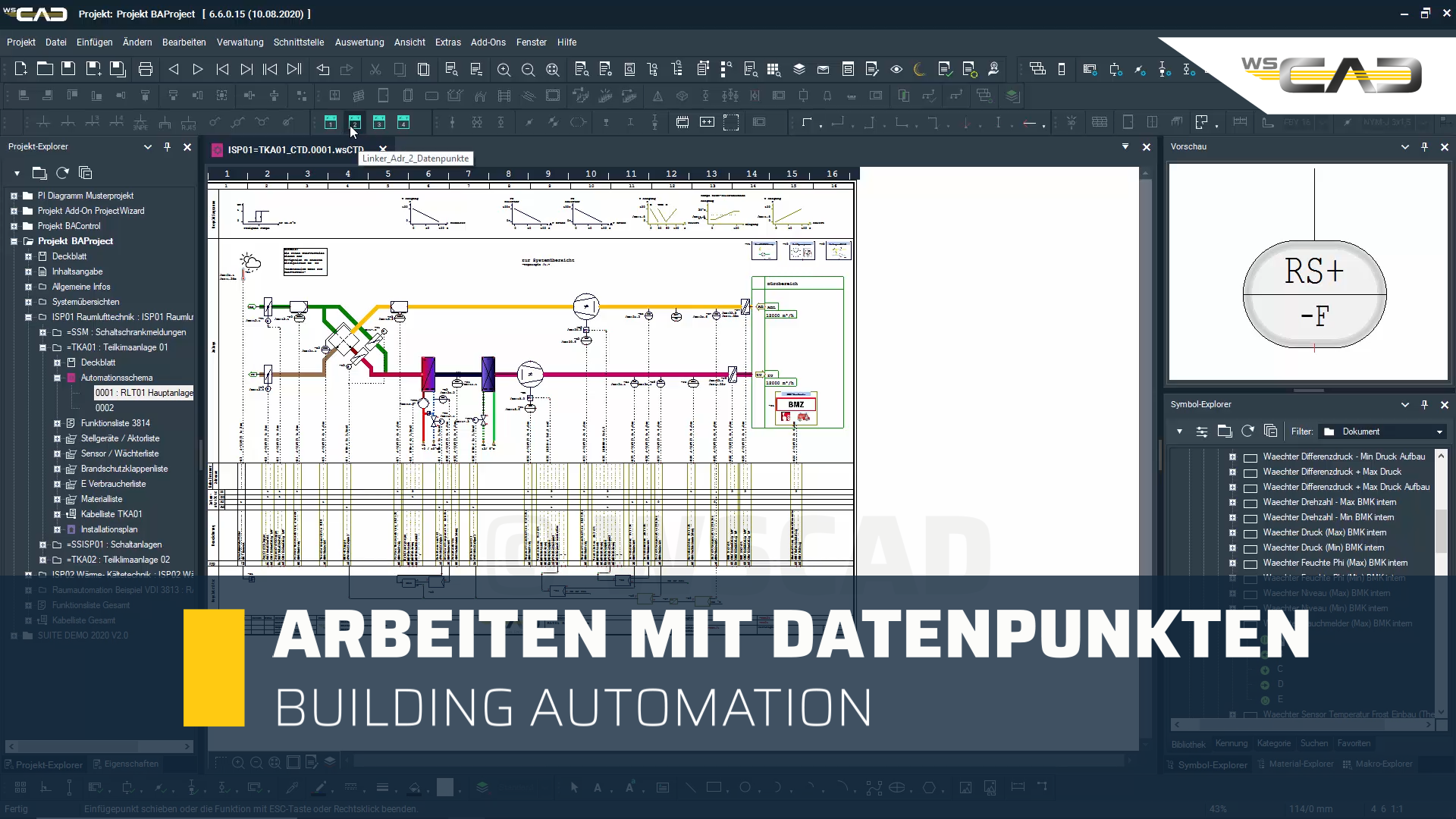 Arbeiten mit Datenpunkten