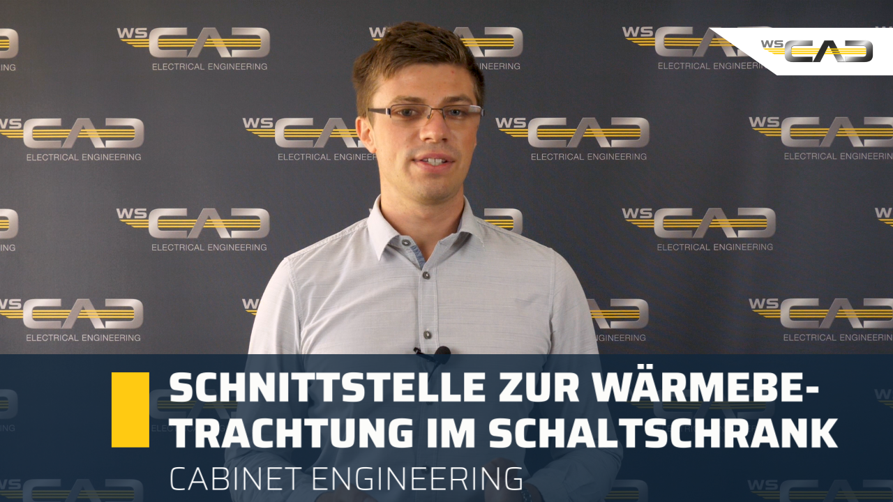 Schnittstelle zur Wärmebetrachtung im Schaltschrank