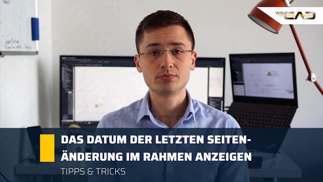 Das Datum der letzten Seitenänderung ...