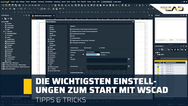 Die wichtigsten Einstellungen zum Sta...