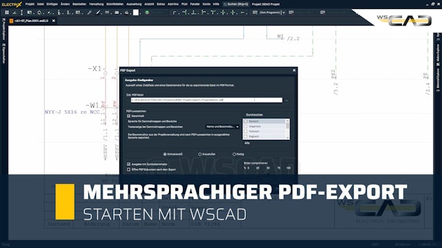 Mehrsprachiger PDF-Export