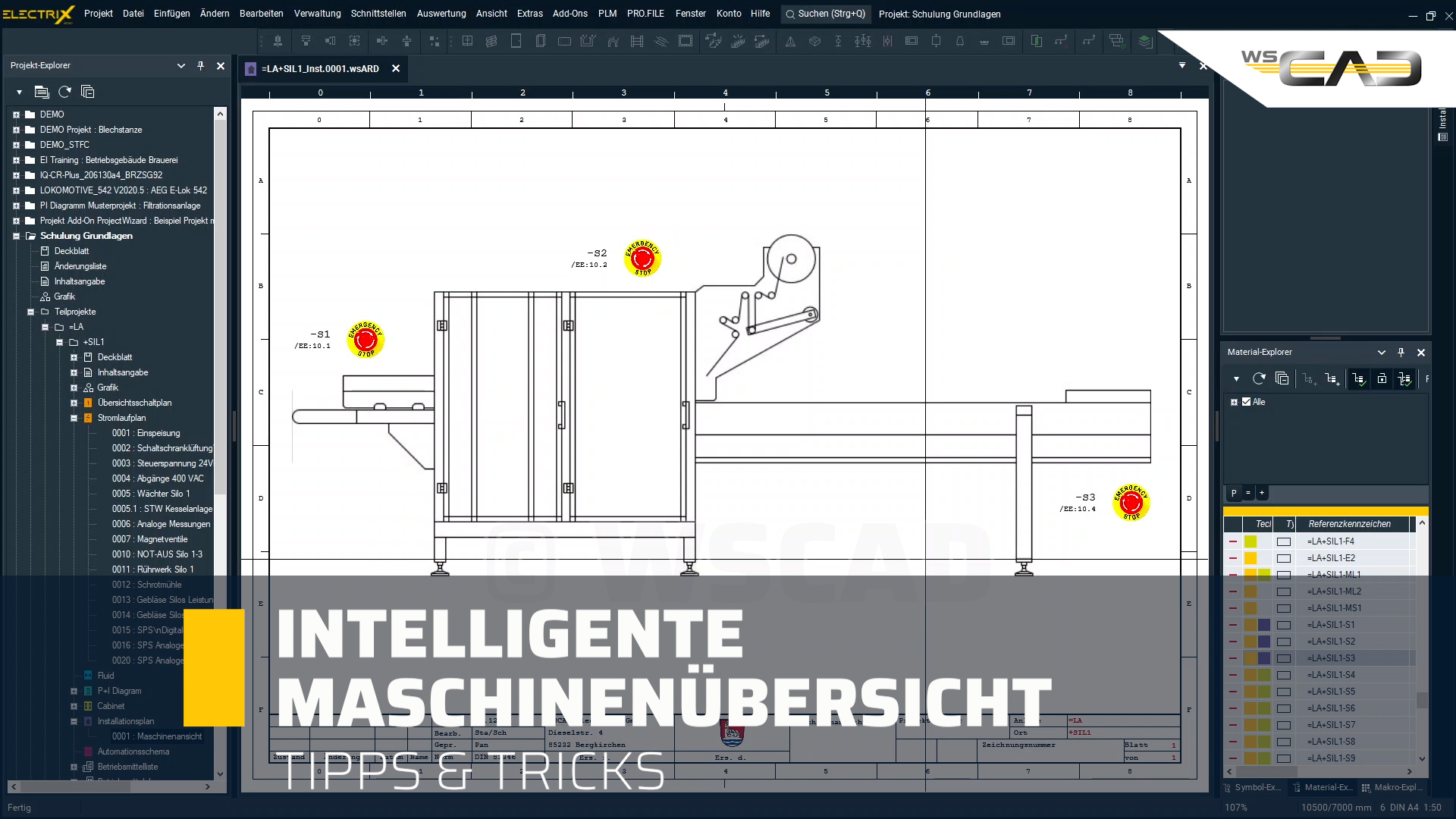 Intelligente Maschinenübersicht