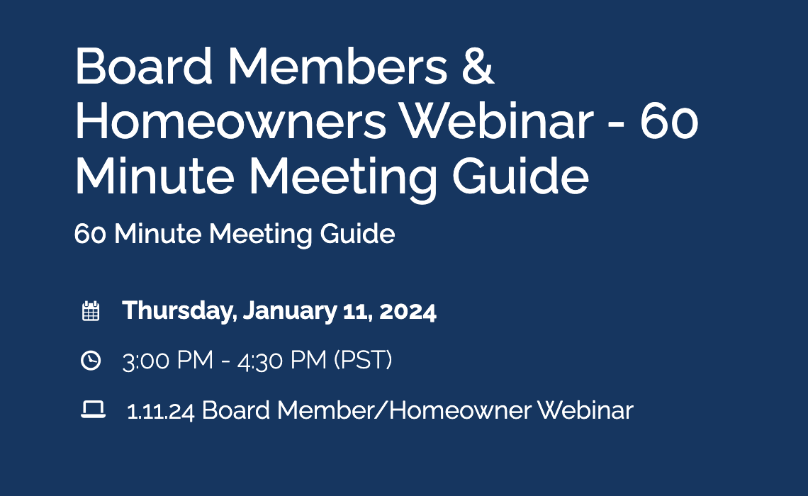 60 Minute Meeting Guide- 2024