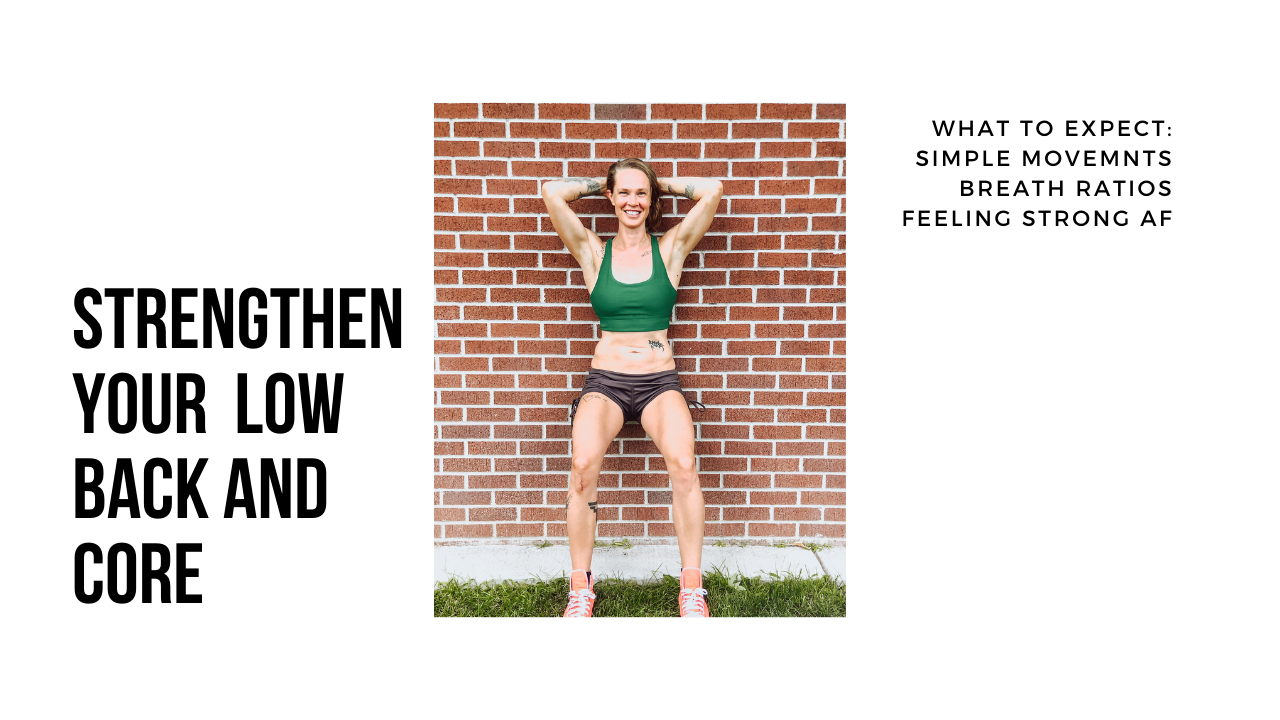 Strong AF Back and Core