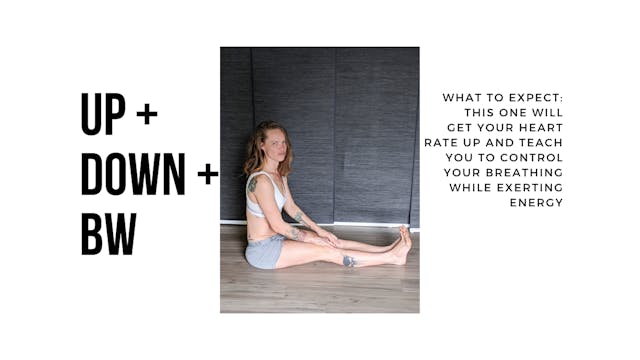 Up + Down + Breath Work 