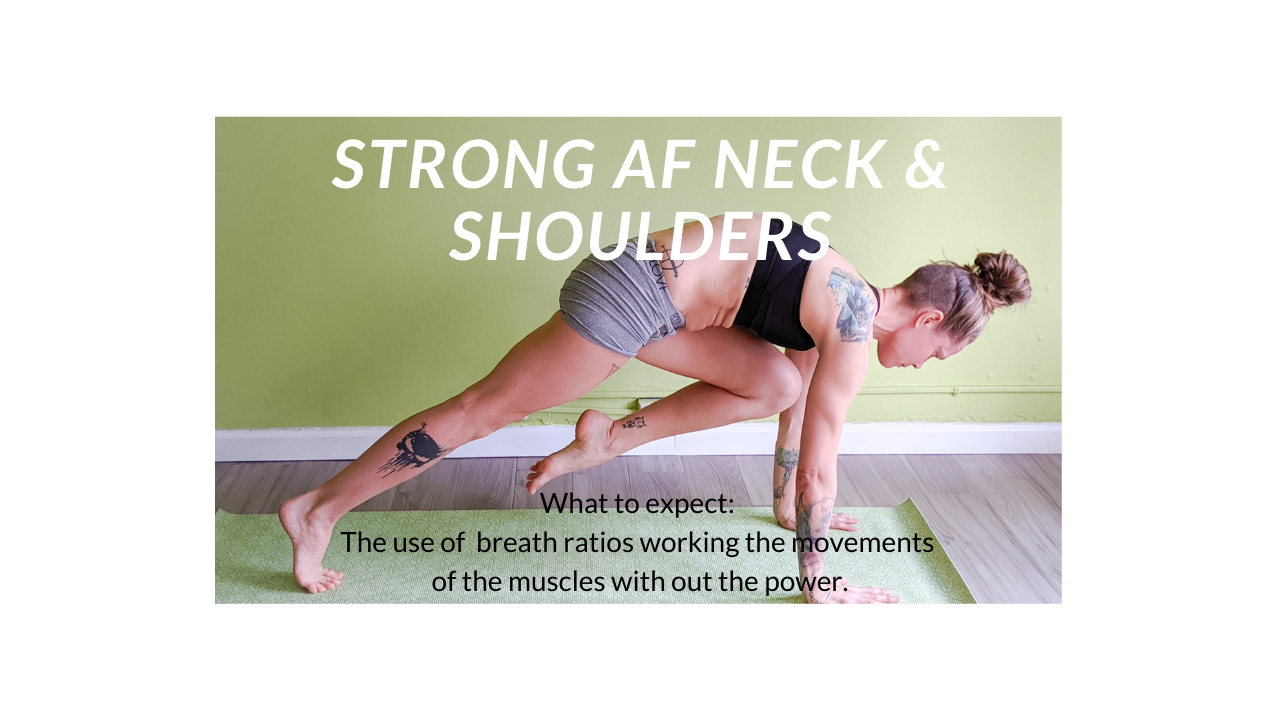 Strengthening your Neck and Shoulders