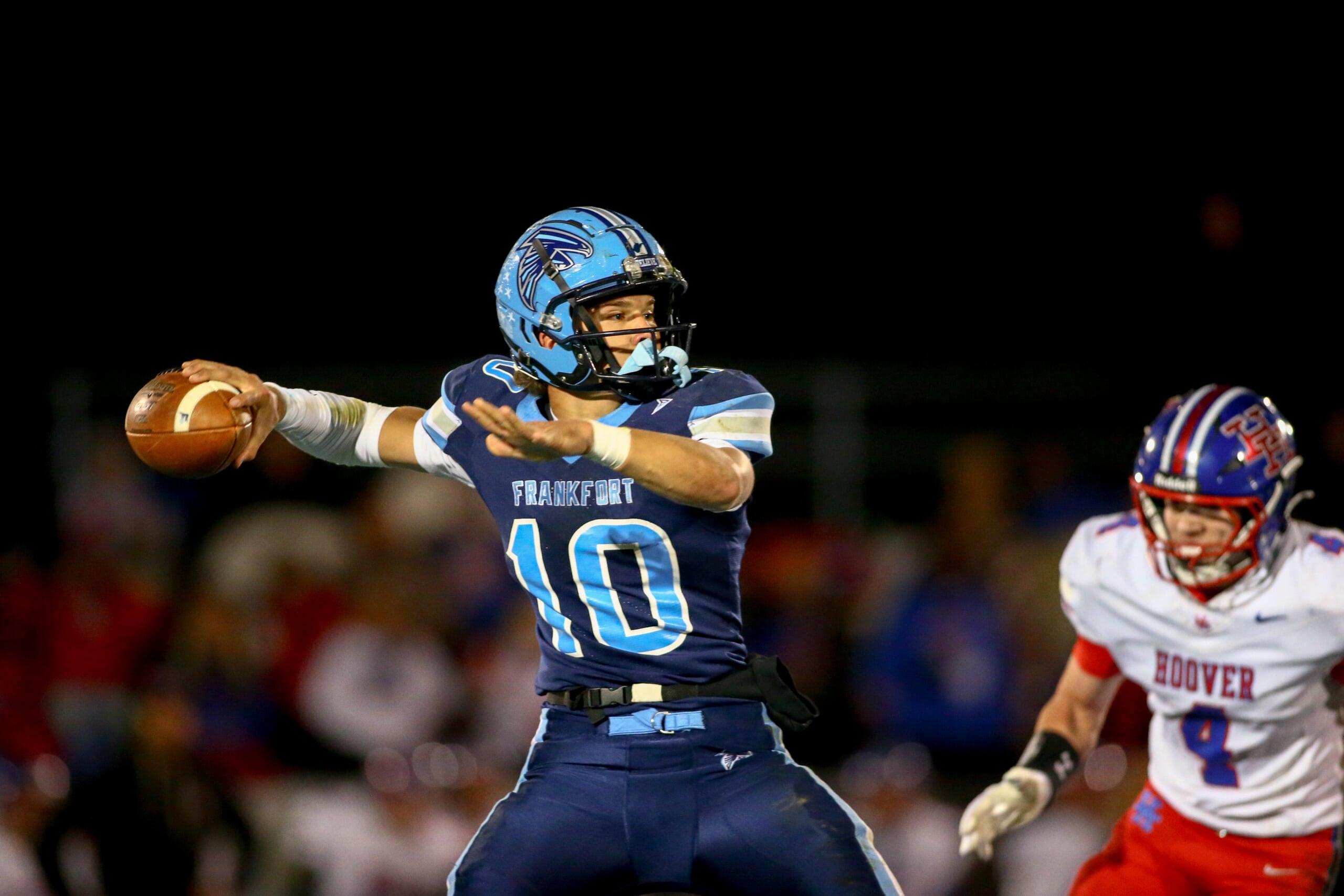 Frankfort collects 23rd consecutive win, defeating Herbert Hoover 37-25