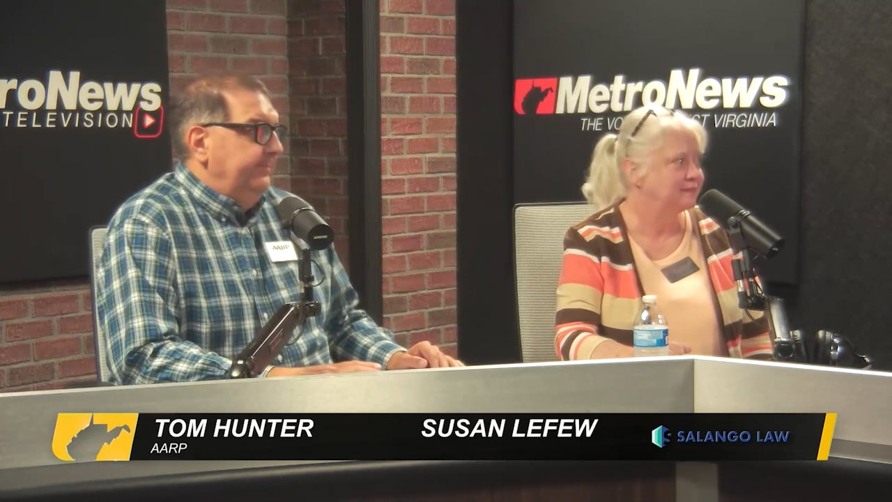 Tom Hunter Susan LeFew talk about AARP TeleTown Hall on fraud and scams