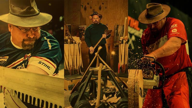 Arden Cogar Jr.: STIHL Timbersports World Champion & Lawyer