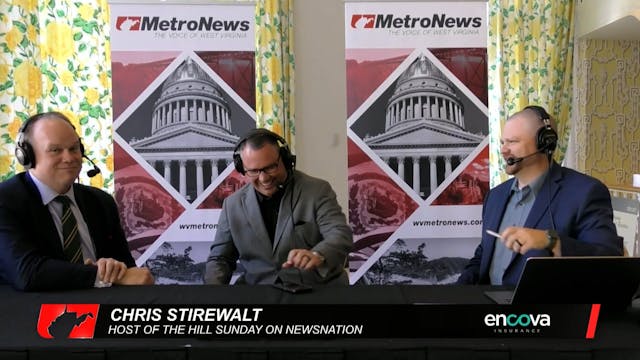 Chris Stirewalt at the 2025 WV Busine...