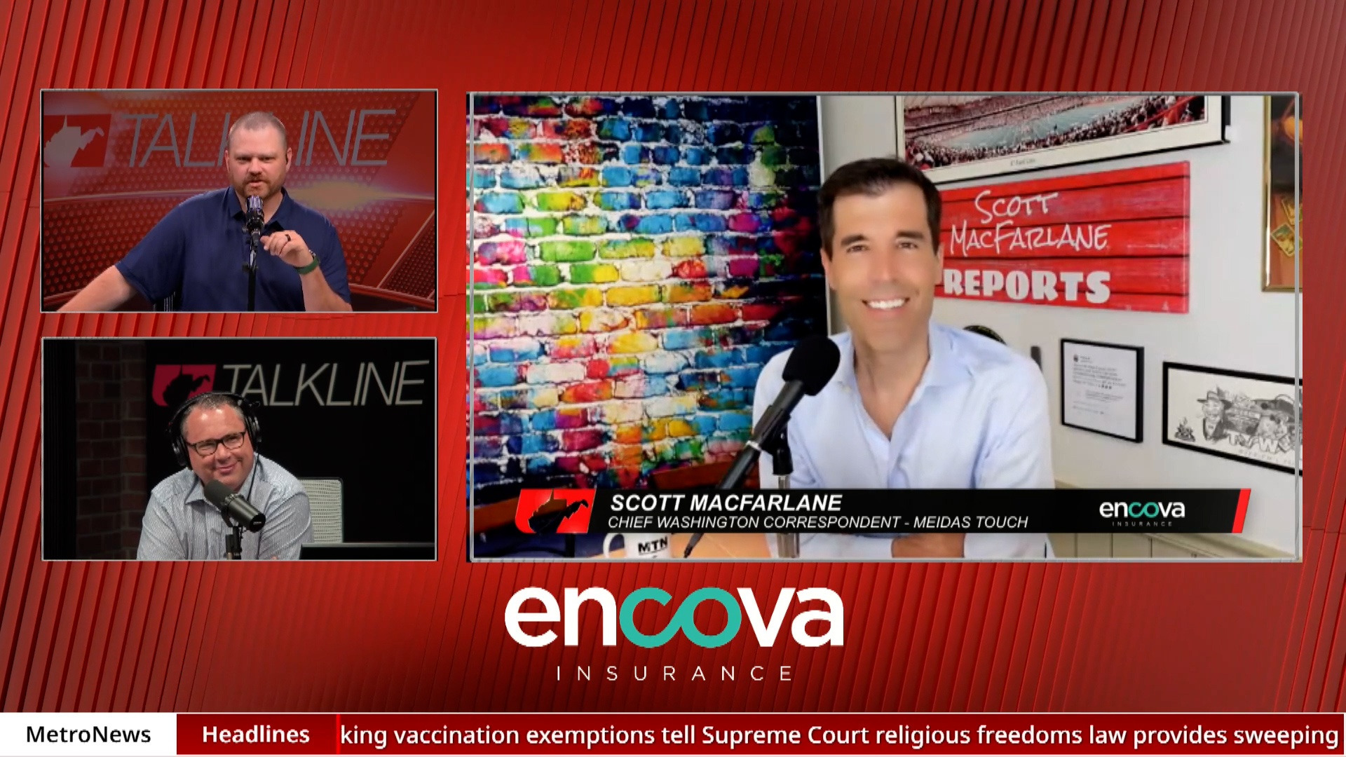 Talkline: Scott MacFarlane, Jack Woodrum & Jason Huffman