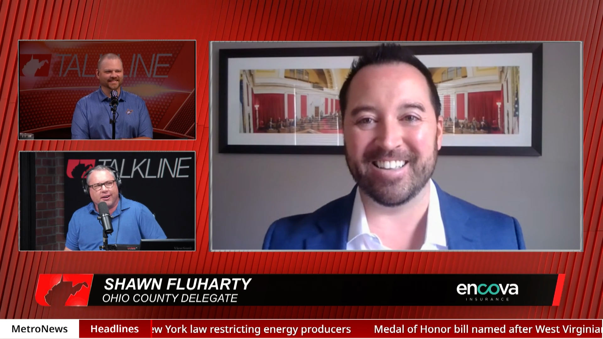 Talkline: WV Revenue, JB McCuskey, CDLs, Larry Pack & Shawn Fluharty (9/1/26)