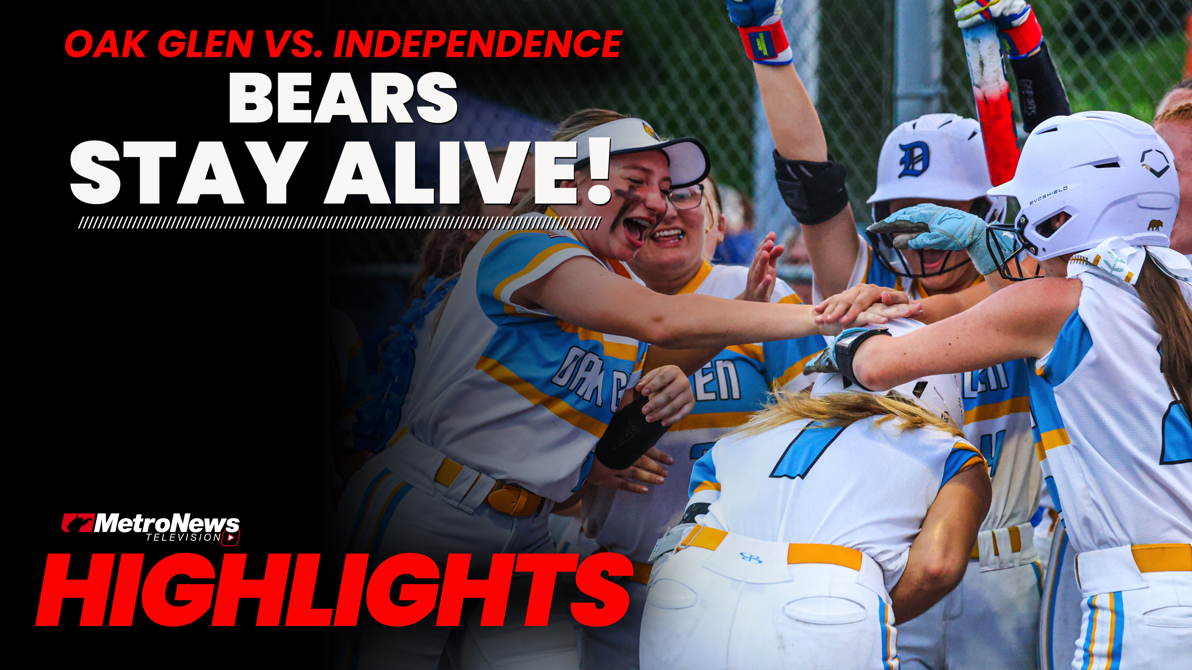 Lash homers twice as Oak Glen stays alive with 8-0 win over Independence