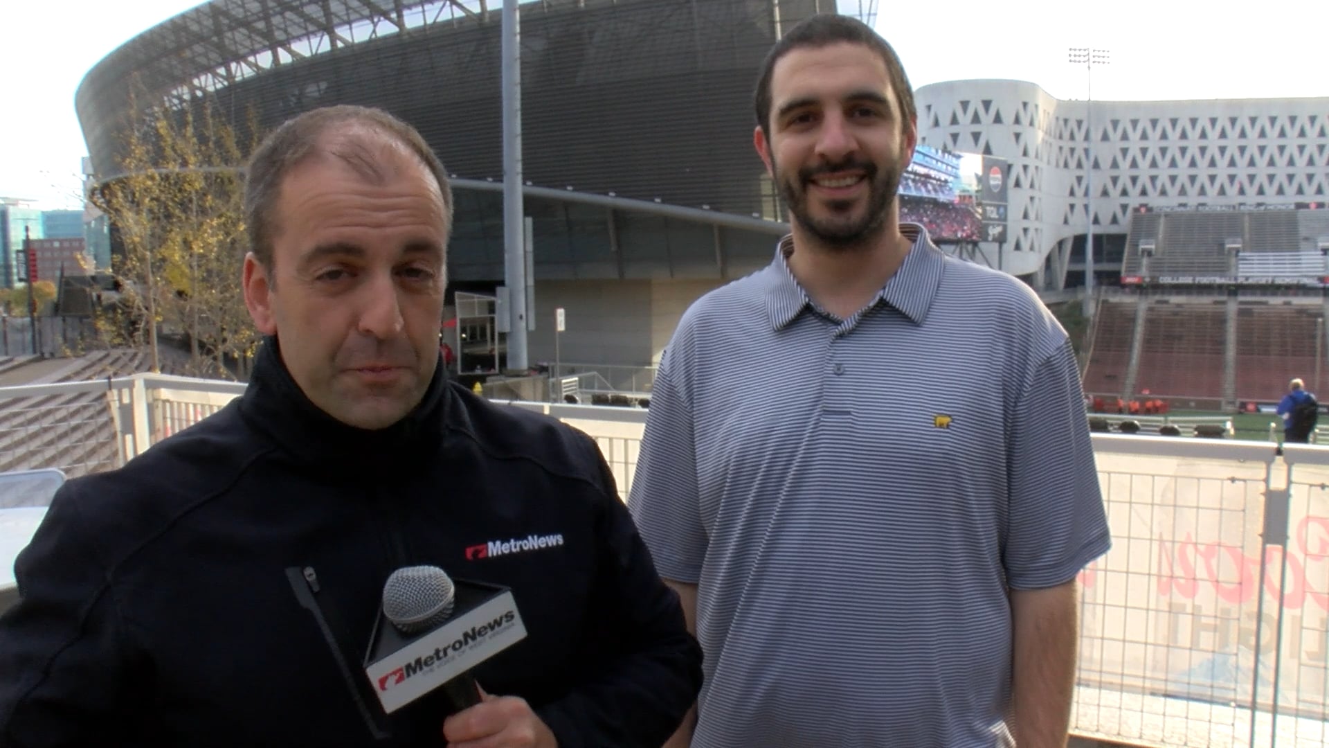 Greg Carey & Joe Brocato set the scene for WVU-Cincinnati at Nippert Stadium