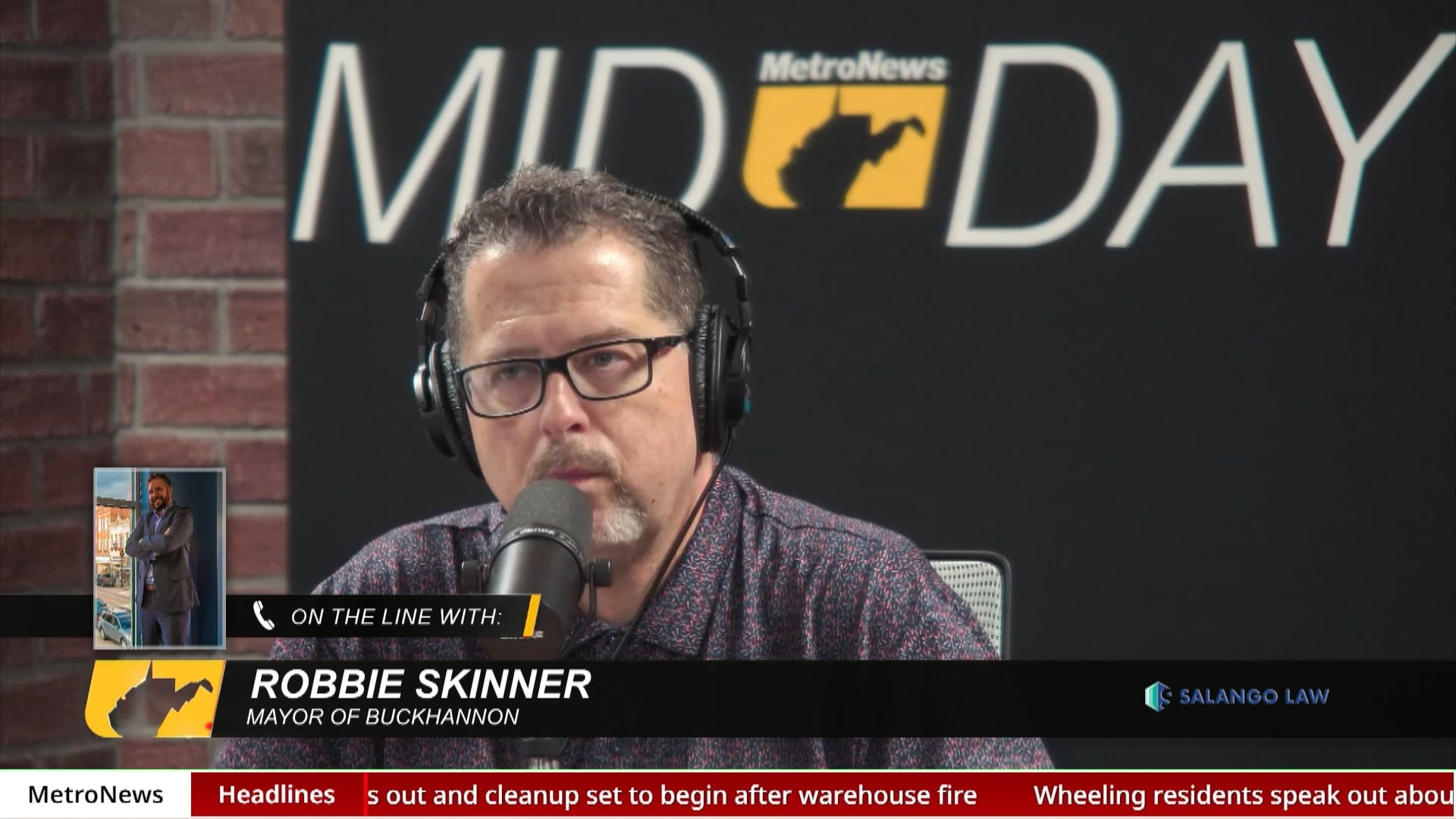 Dave A Robbie Skinner talk about  the new 40,000 square-foot Health  Center