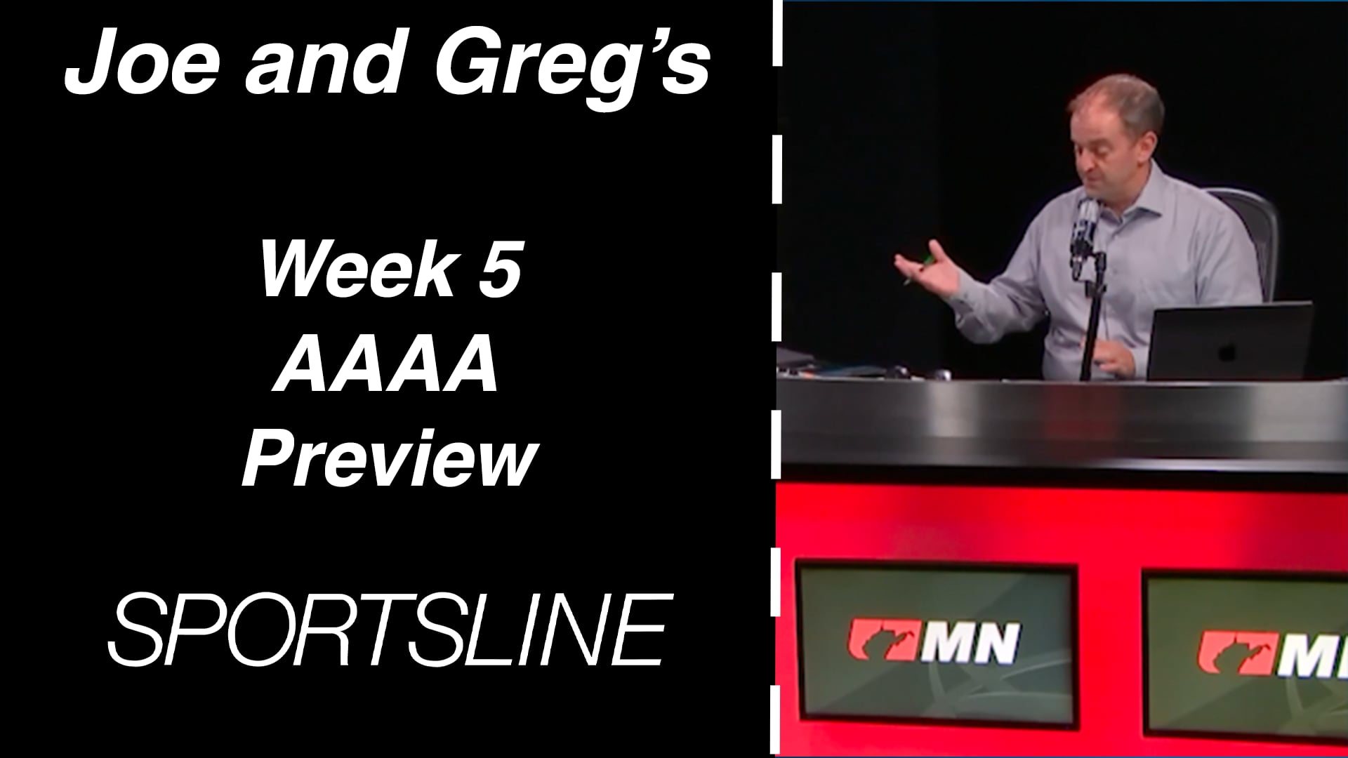 Joe and Greg Preview Class AAAA for Week 5