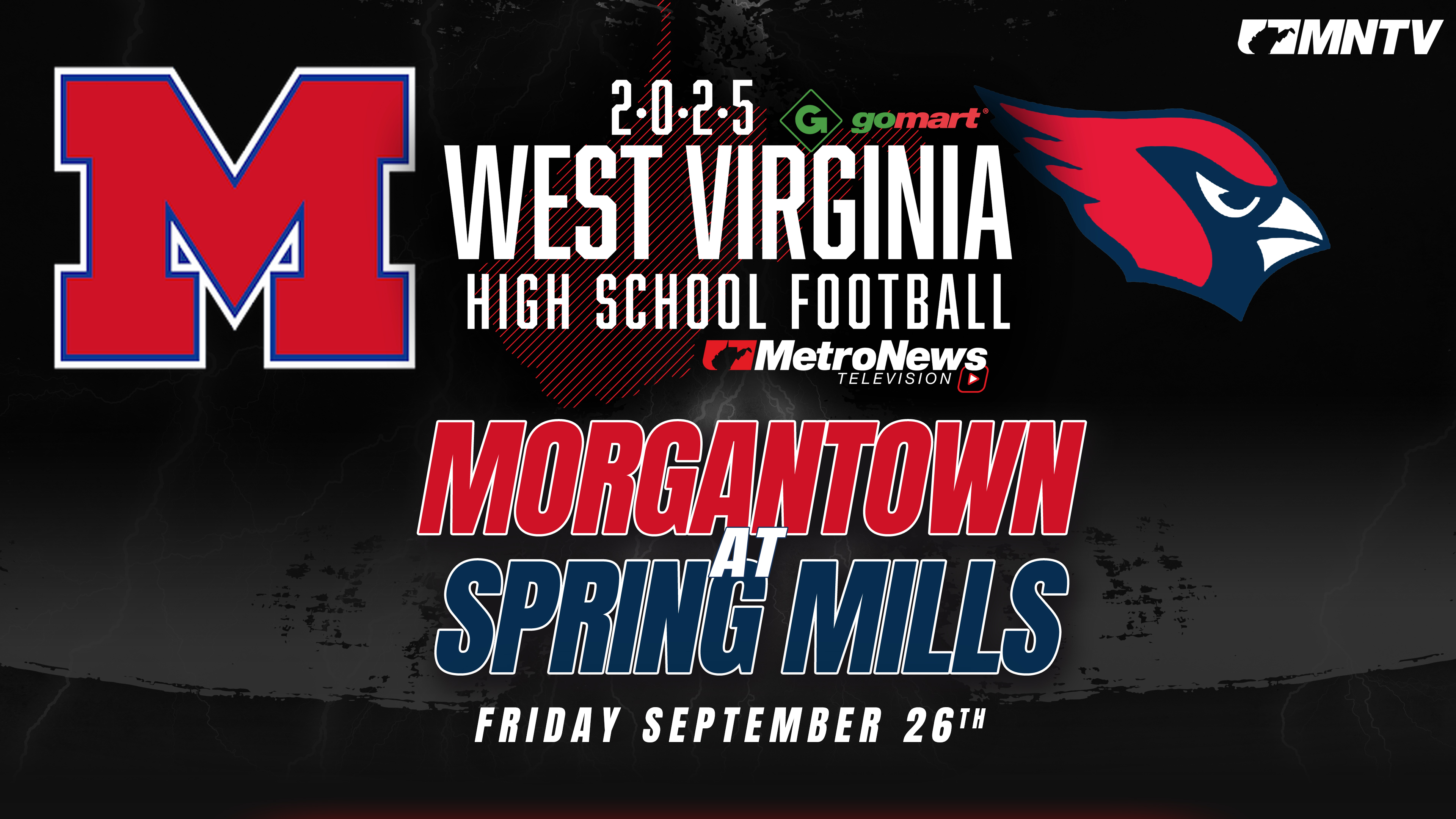 Morgantown vs. Spring Mills (9/26/25)