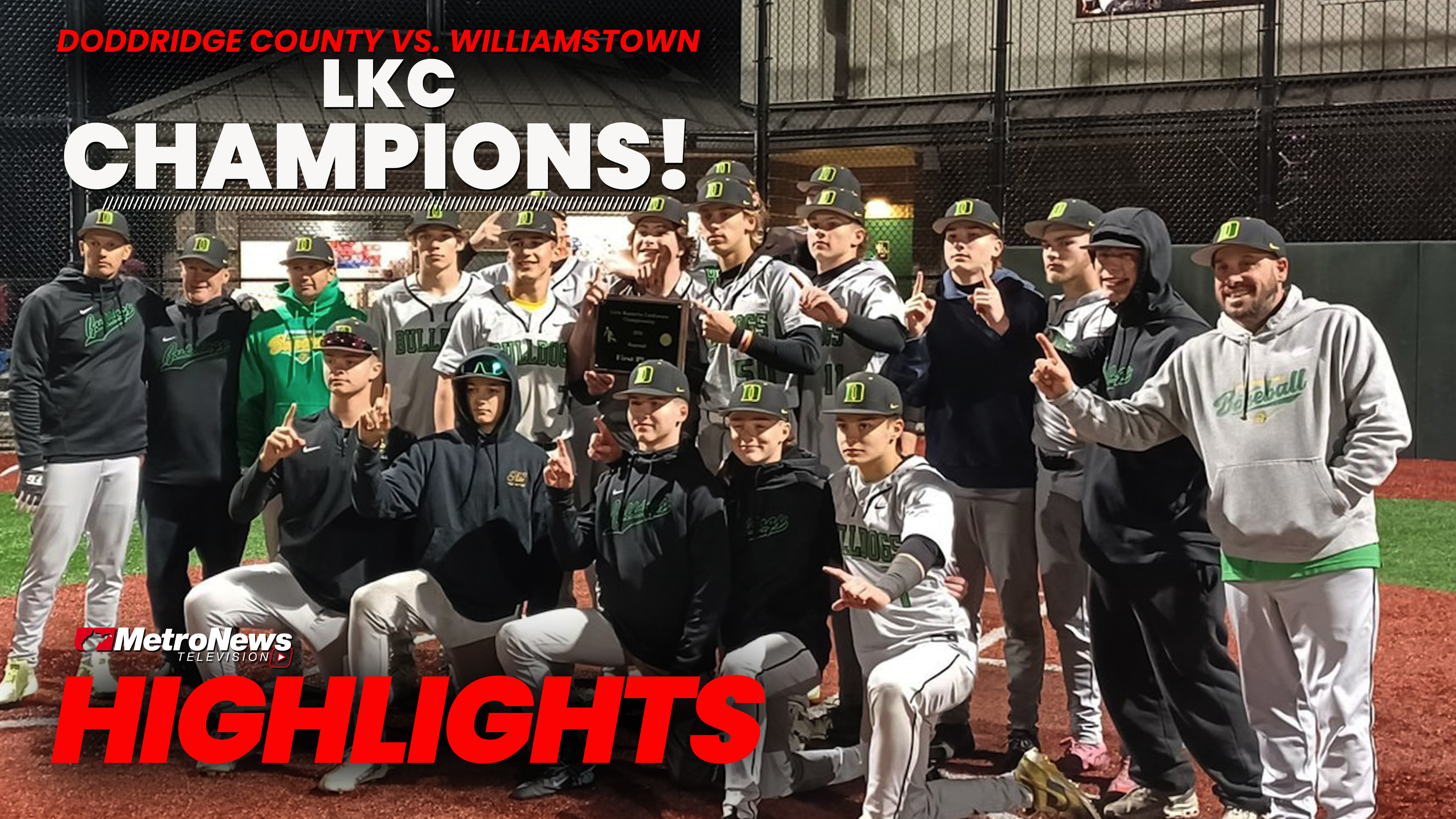 Doddridge County scores early and often to win LKC title, 12-1 over Williamstown