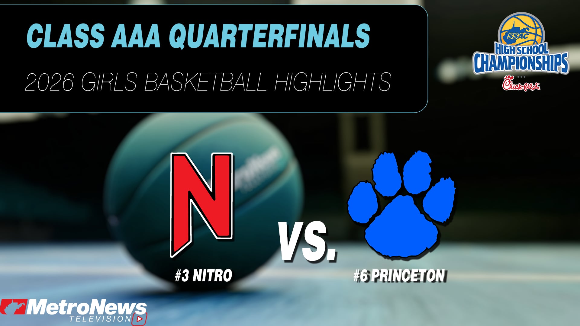 Nitro Holds Off Princeton | WVSSAC Class AAA Quarterfinal Highlights